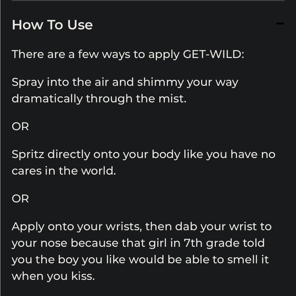 MAELYS Get-Wild Body Mist in spray bottle! Zoom in for details- smells so good🩷 - Picture 9 of 10